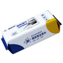 绿百荷 厨房湿巾 80片*1包 抽取式