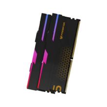 宏碁掠夺者 32G(16G×2)套装 DDR5 8000频率 台式机内存条 Hermes冰刃系列 RGB灯条(C36) 石耀黑