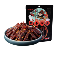 PLUS会员：三只松鼠 蜀香牛肉麻辣味 100g