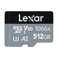 雷克沙 MicroSD存储卡 512GB（UHS-I、V30、A2)