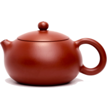 京东京造 宜兴紫砂壶 手工茶壶【原矿朱泥】煮泡茶具 西施壶 250ml礼盒装