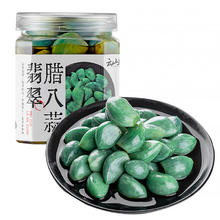 云山半 翡翠腊八蒜 400g 0脂肪 精选新鲜大蒜 半加工蔬菜