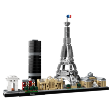 乐高（LEGO）积木拼装建筑系列21044 巴黎男孩女孩儿童玩具生日礼物