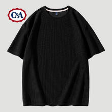 C&A 短袖t恤男 黑色