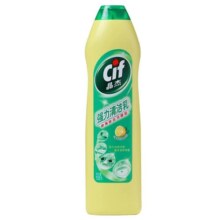联合利华Cif晶杰强力柠檬清洁乳厨房不锈钢去黑垢油污多功能725ml