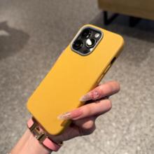 爱胜 X-it ins高级皮纹金属框iPhone16promax手机壳适用15/14苹果15pro保护套i13男16plus女款12防摔11网红超火卡通软壳
