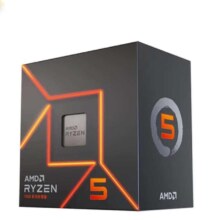 AMD 锐龙处理器AM5接口 盒装CPU 锐龙5 7600 散片CPU