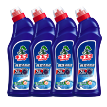 水卫士强效洁厕灵马桶清洁剂洁厕液厕所清洁厕净500g*4瓶水卫仕 强效去垢洁厕剂500g*4瓶19.9元（需领券）共4瓶，折4.9元/瓶
