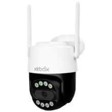 Plus:XKBOX 免流量4G室外监控摄像头360度户外全景手机远程家用400万超清 内置64g