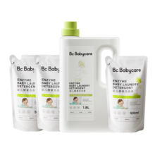 babycare婴儿洗衣液 无酒精宝宝专用儿童酵素去污清洁剂（3.3L组合装）