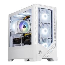 微星 宙斯盾S 十四代酷睿版 游戏台式机 白色（酷睿i5-14400F、RTX 4060 8G、32GB、1TB SSD）