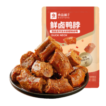 PLUS会员：良品铺子 鲜卤鸭脖75g