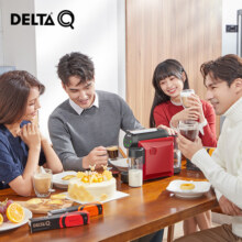 DELTA Q岱塔珂MINI MILKQOOL胶囊咖啡机奶泡浓缩咖啡机器全自动