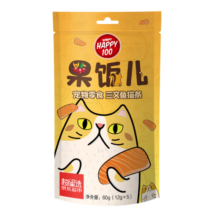 顽皮果饭儿猫条60g(12g*5条) 三文鱼味 猫零食猫湿粮 成幼猫 猫咪零食