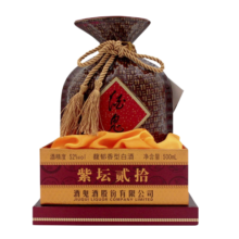酒鬼 紫坛 馥郁香型白酒 52度 500ml *1 瓶