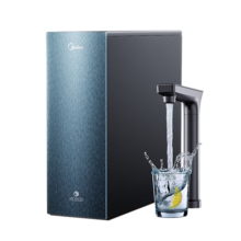 新品预售、plus会员：美的 净水器星河1600G 反渗透净水器厨下式直饮机 6年长效净饮机 自来水过滤器 pro升级款