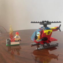88VIP！ LEGO 乐高 城市系列 60318 消防直升机拼插积木