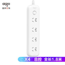 爱国者 AC0401 插排 4位总控 1.8m