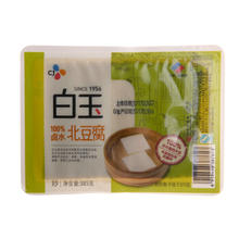 白玉 盒装100%卤水北豆腐 385g