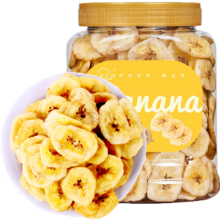 PLUS：新边界 香蕉片300g/罐