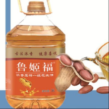 闭眼买：鲁姬福食用油 压榨一级花生油 健康好油 冠军品质 5L