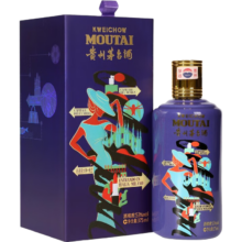 预售：茅台 走进系列 意大利·米兰 53度 酱香型白酒 375ml 单瓶装