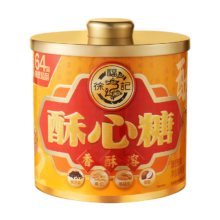 百亿补贴、需首购：徐福记酥心糖300g 赠牛轧糖210g