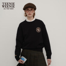 20点：Teenie Weenie 小熊 春季美拉德简约圆领卫衣