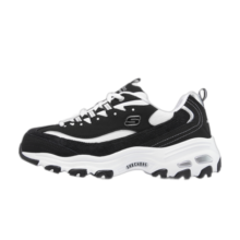 斯凯奇（Skechers）奶茶熊2代丨男女同款春夏老爹鞋潮流复古增高保暖熊猫鞋休闲鞋 【女款】奥利奥芝芝雪脆/BKW 35