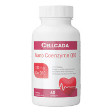 加拿大原装进口，Cellcada 赛可达 纳米级还原型辅酶Q10软胶囊100mg*60粒