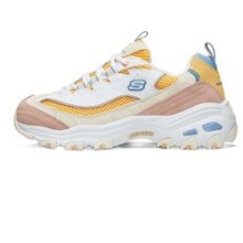 Skechers斯凯奇奶茶熊2025新款彩色透气熊猫鞋老爹鞋运动休闲鞋