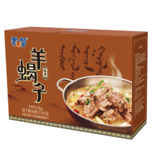 蒙都 冷冻羊蝎子 酱香1.2kg/盒*3件