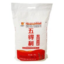 多人团：五得利 面粉六星超精小麦粉 5kg