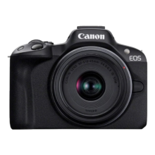 京东百亿补贴、PLUS会员：Canon 佳能 EOS R50 微单数码相机 旅行家用vlog视频  R50+RF-S18-45mm黑色套机