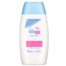 施巴（sebamed）婴儿沐浴露儿童宝宝洁肤沐浴乳清洁保湿洗澡200ml德国原装进口