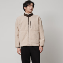 MUJI 無印良品 男式 长毛抓绒夹克 AB1MWA4A