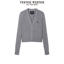 TEENIE WEENIE TeenieWeenie小熊奥莱春季学院风毛衣毛针织开衫女