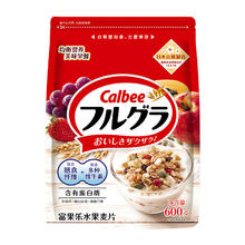 88VIP会员：Calbee 原味水果麦片 600g*1袋 即食代餐早餐