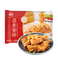 美好 蒜香金排400g 油炸小吃猪排骨肋排半成品方便菜 空气炸锅食材
