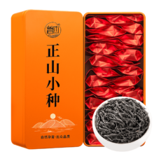 PLUS会员、百亿补贴：茗杰茶叶 武夷山正山小种 蜜香新茶独立小泡袋 礼盒装红茶300g