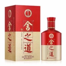拼多多百亿补贴：舍得酒 舍之道 500ml*1瓶 50度浓香型白酒 日期随机发货