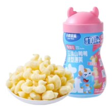 小鹿蓝蓝 婴儿鸭鸭泡芙 苹果味35g*1罐