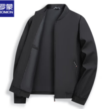 ROMON 罗蒙 男士加棉夹克外套 黑色