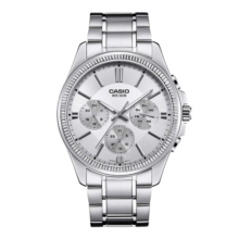 卡西欧（CASIO）手表男士运动考试石英学生日韩腕表送男友礼物MTP-1375D-7A398元 (券后省10)