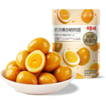 百草味 卤鹌鹑蛋 420g/64粒