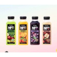 88VIP：喵满分 豆丁日记NFC100%橙汁/葡萄汁/苹果汁果蔬汁245ml*6瓶