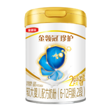 plus：伊利金领冠珍护 较大婴儿A2奶粉2段(6-12个月)900g