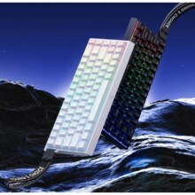 政府补贴：迈从 Ace 60Pro/68磁轴键盘 RT电竞游戏客制化机械有线连接全键热插拔网页驱动无畏契约 Ace 68 电竞版 白色 冰犀磁轴