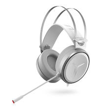 联想 Lenovo 拯救者StarY360 带线控耳机 冰魄白
