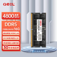 金邦 GeIL 16G DDR5-4800 笔记本内存条 千禧系列